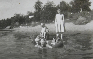 Piilolan Nimismiehenrantaa vuonna 1955