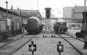 Kloorin vastaanottoasema sulfiitissa