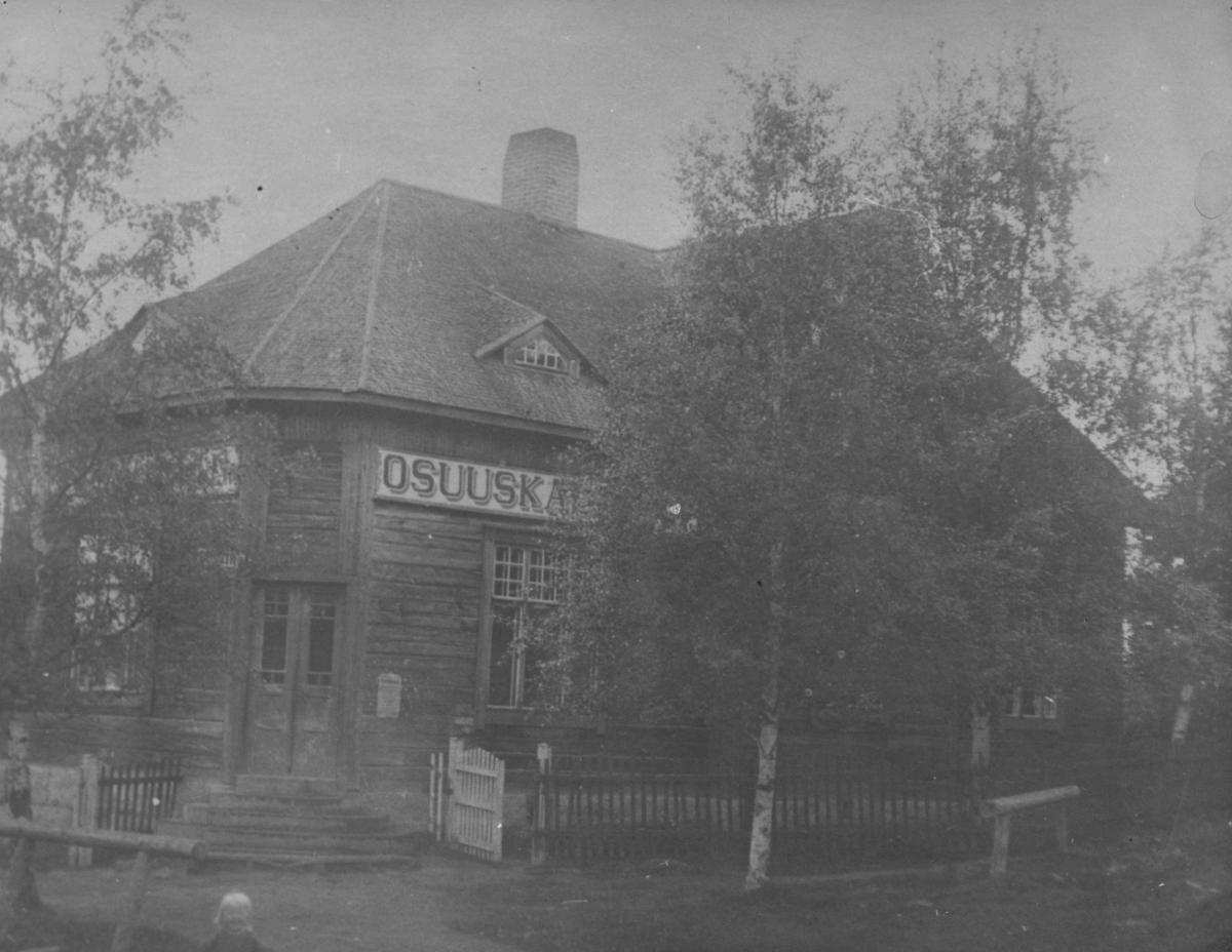 Äänekosken osuuskauppa Kulmala 1900-luvun alkupuolella.