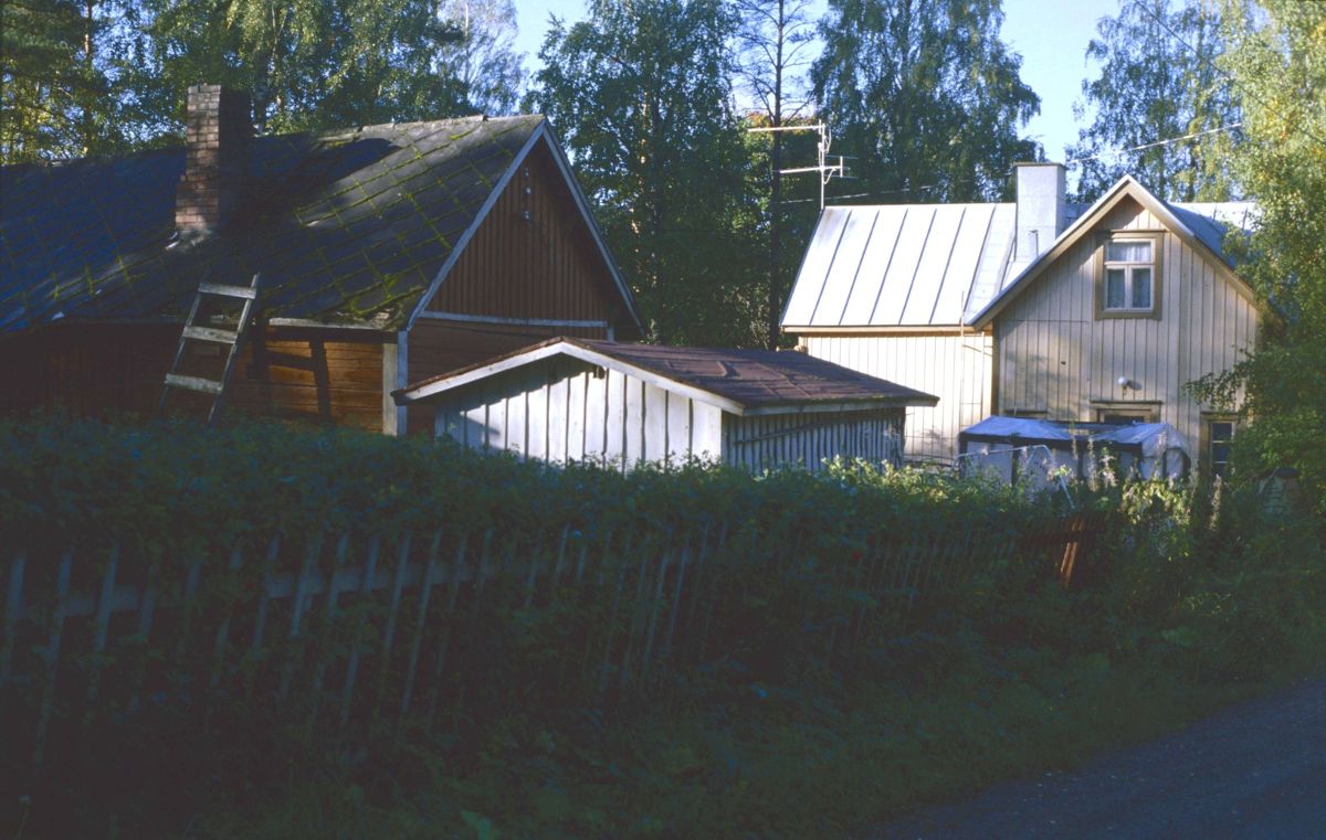 Maalari Leo Hytösen talo nykyisen Nuokkarin läheltä.