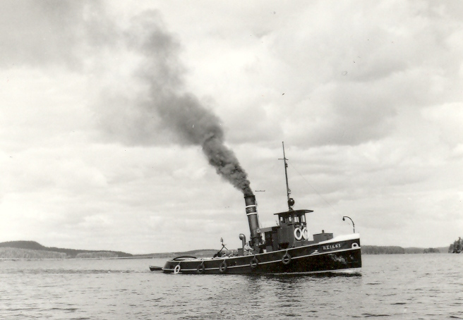 Hinaaja Heikki Harkinselällä vuonna 1959.