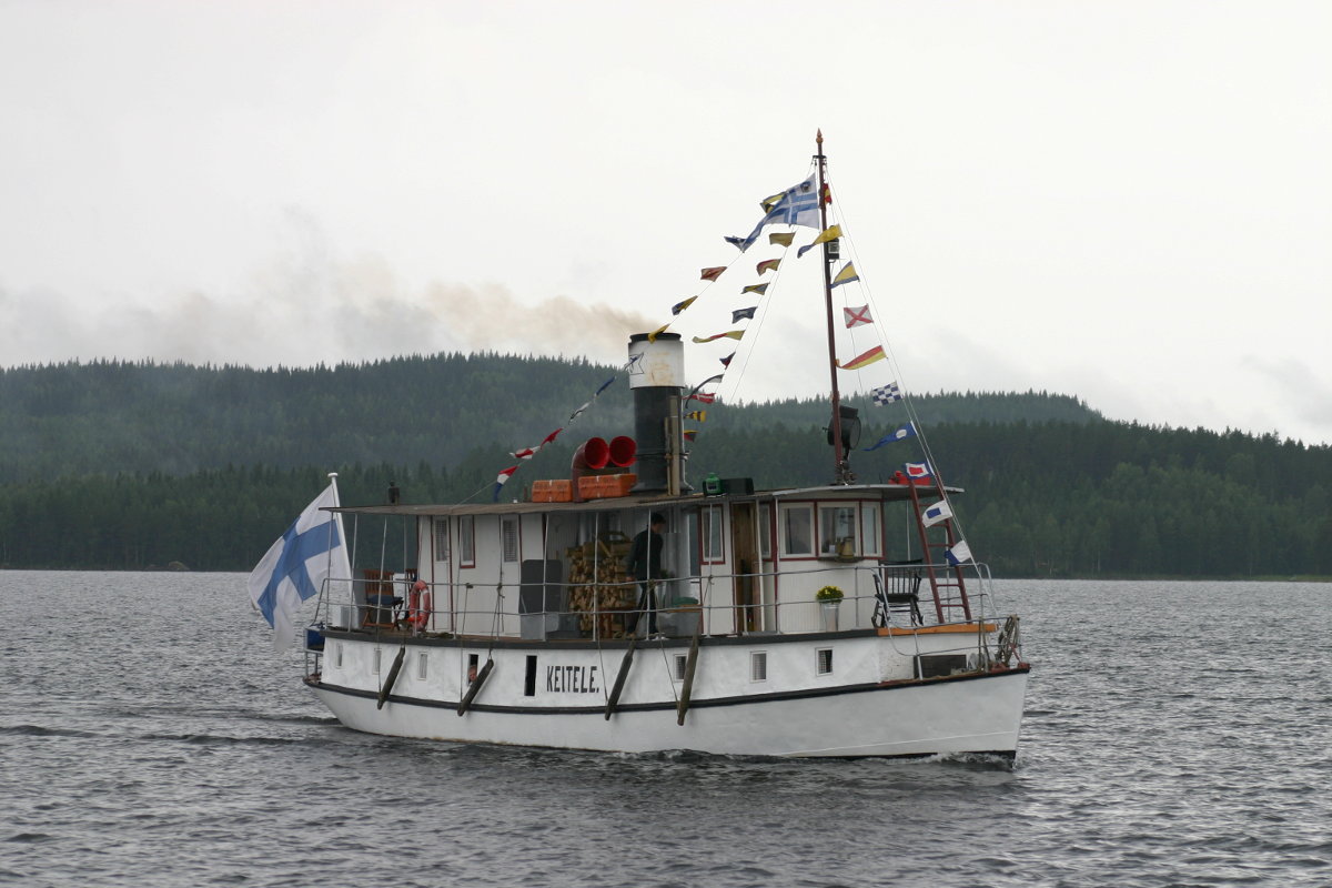 Höyrylaiva Keitele kesällä 2005 Keitele-Regatassa.