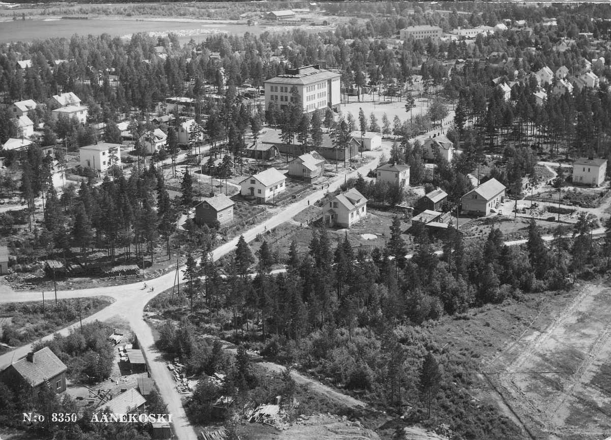 Koulunmäkeä vuonna 1952.