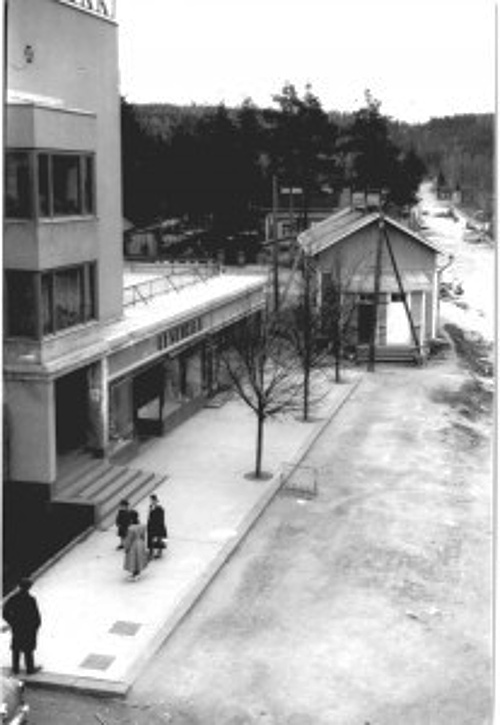 Yhdyspankin edustaa noin vuonna 1951.