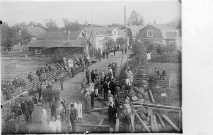 Äänekosken keskustaa vuonna 1928.