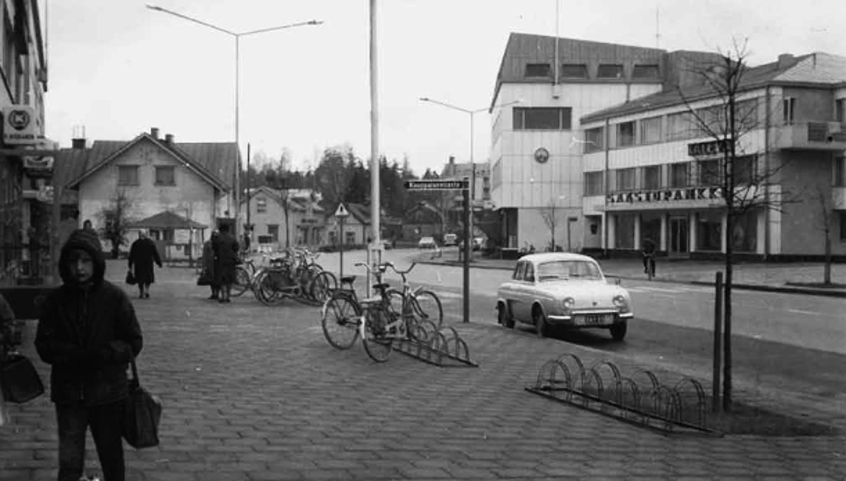 Äänekosken keskustaa 1960-luvun alussa.