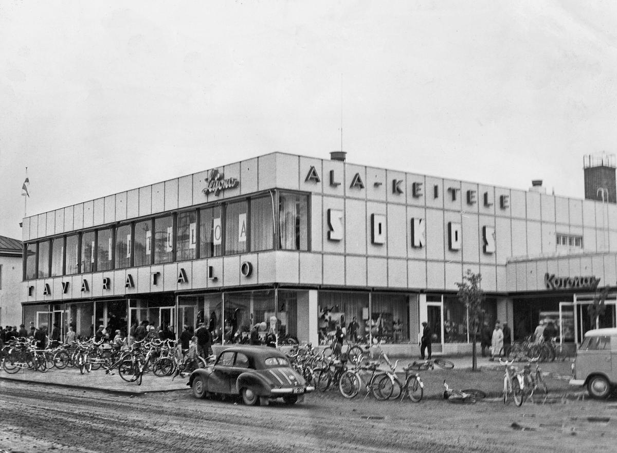 Sokos Alakeitele 1960-luvun lopussa.