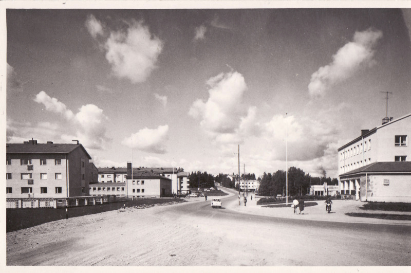 Kotakennääntietä länteen 1960-luvulla.