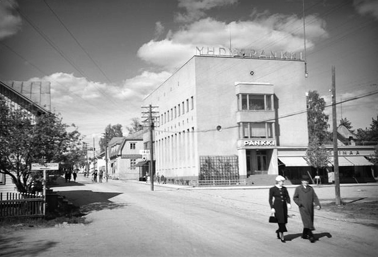 Viiskulmaa talvisodan alla 1939.