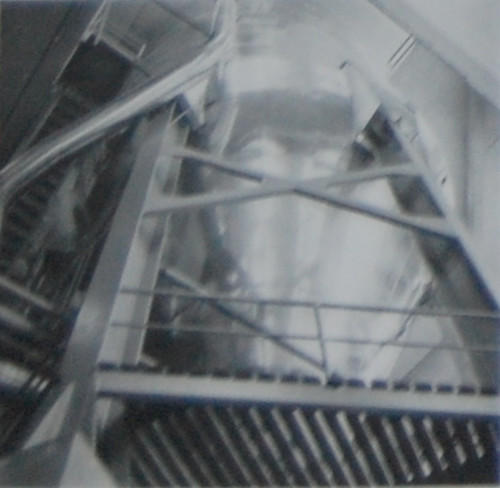 Sulfiittitehtaan keittämöä vuonna 1960.