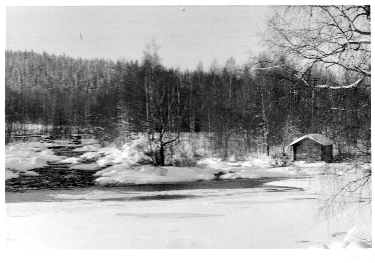 Hietamankosken talvea.