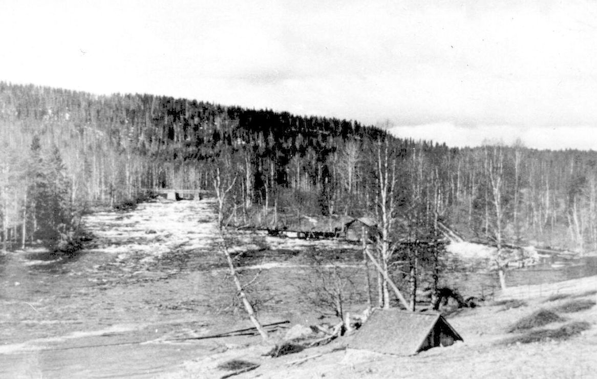 Hietamankosken alajuoksua.