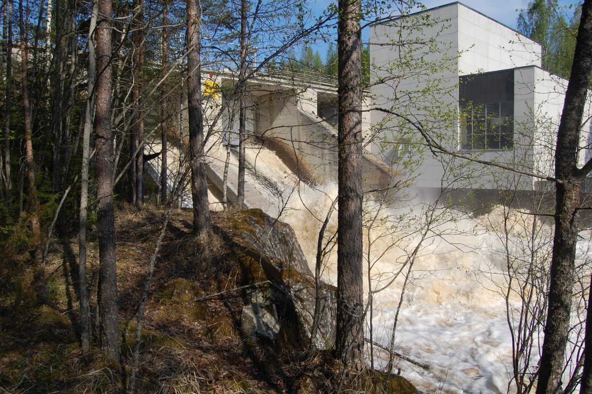Hietamankoskea keväällä 2016.