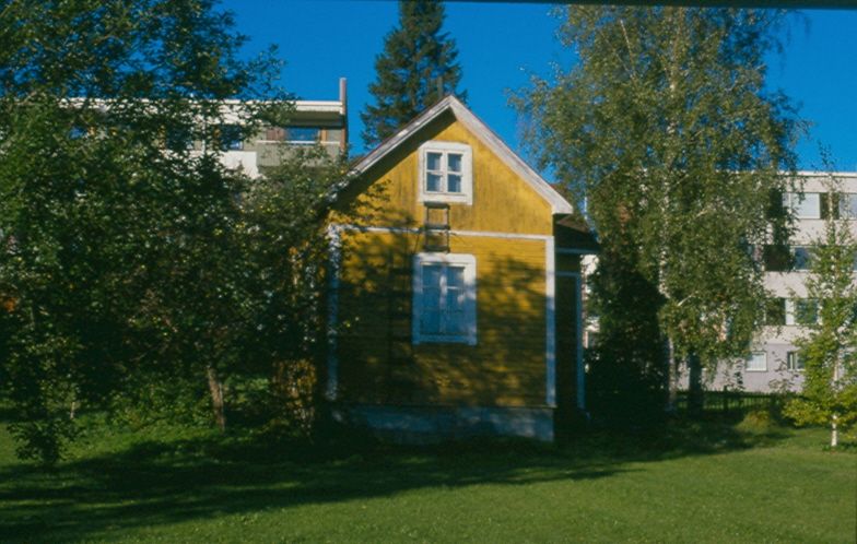 Äänekosken keskustan vanhaa rakennuskantaa. Lassi Kauton talo.