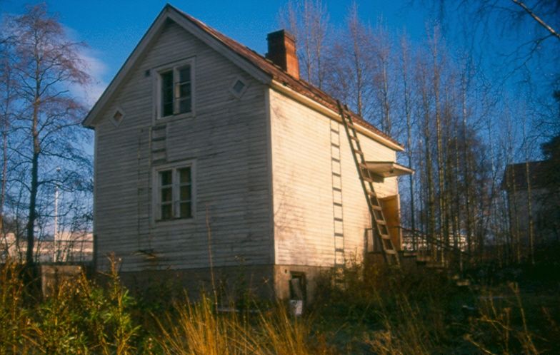 Äänekosken keskustan vanhaa rakennuskantaa. Lauri Kauton talo.