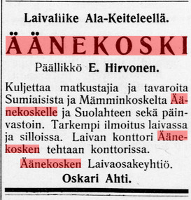 Kansalliskirjaston digitoidut aineistot, 26.06.1907 Sorretun Voima no 64.
