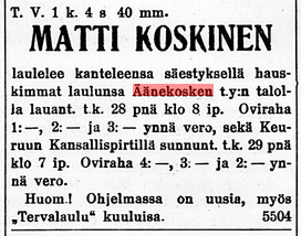 Kansalliskirjaston digitoidut aineistot, 26.08.1920 Keskisuomalainen no 193.