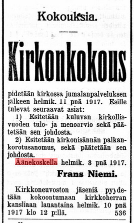 Kansalliskirjaston digitoidut aineistot, 05.02.1917 Suomalainen no 14