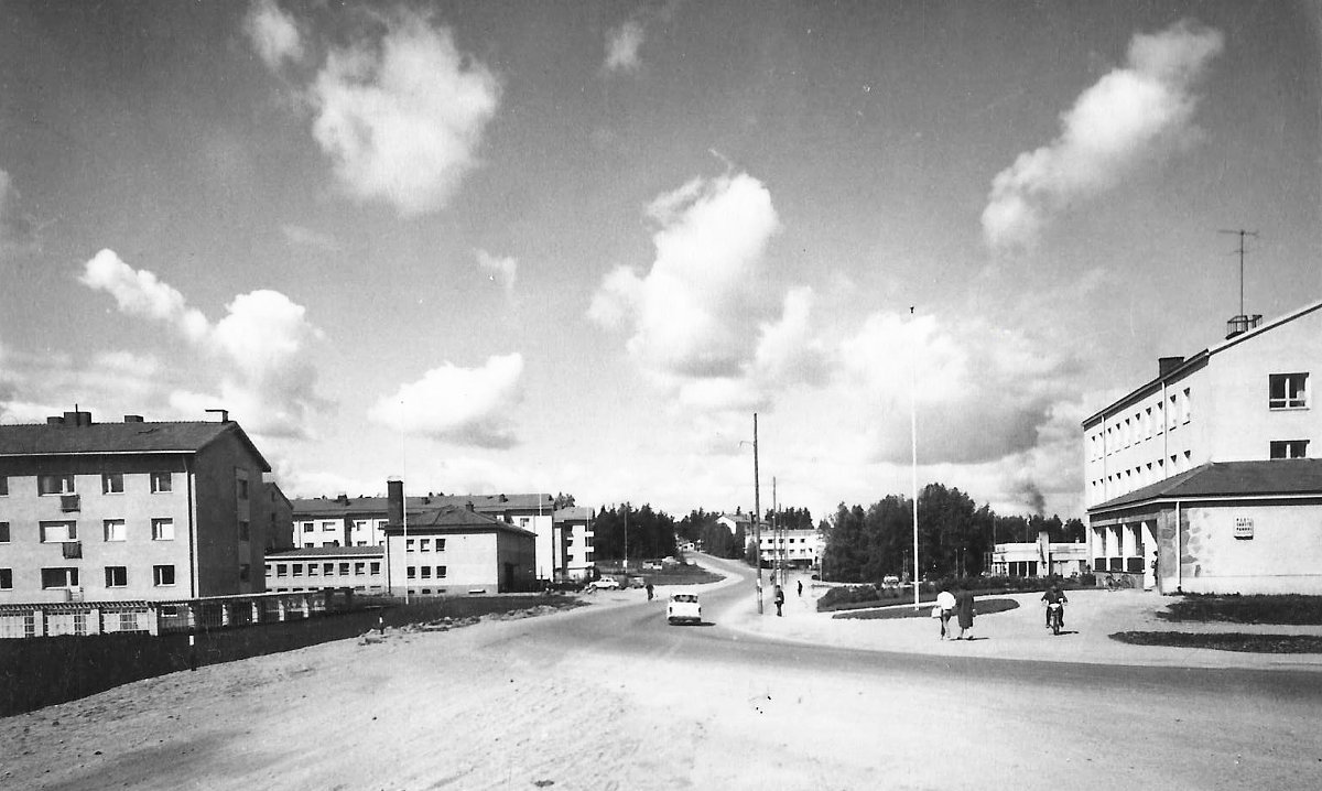 Kotakennääntie 1960-luvulla.